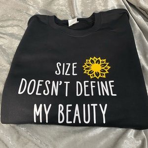 Crew neck sweatshirt